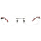 Heren Brillenframe QuikSilver EQYEG03048 53ARED