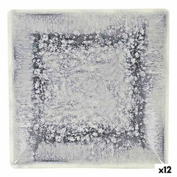 Dessertgerecht La Mediterránea Adhara Porselein 18 x 18 x 2 cm (12 Stuks) (18 x 18 x 2 cm)