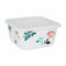 Vierkante Lunchtrommel met Deksel La Mediterránea Alba Melamine 13 x 13 x 6,5 cm (18 Stuks)