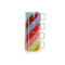 Set van koffiekopjes DKD Home Decor Wit Multicolour Lichtbruin Metaal Bamboe 260 ml