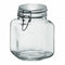 Glazen pot Borgonovo 33211 Hermetisch Transparant 1,7 L 12 x 12 x 17 cm (6 Stuks)