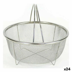 Strainer Quttin Waterkoker Groentes Roestvrij staal 19,5 cm (24 Stuks)