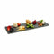 Snackdienblad Zwart Raad van bestuur 50 x 0,5 x 15 cm (12 Stuks)