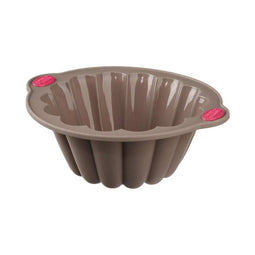 Cakevorm Secret de Gourmet Bruin Siliconen 22 cm