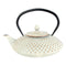 Theepot DKD Home Decor Gouden Wit 1,25 L