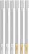 Apriori Slim Medium toothbrush White 6-Pack Set