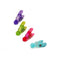 Clips on zakjes dicht te maken Multicolour Natuurlijk rubber Plastic 4 Onderdelen Magnetisch (12...