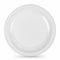 Set van herbruikbare borden Algon Cirkelvormig Wit Plastic (36 Stuks)