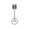 Kitchen Pegs Roestvrij staal 10 x 29 x 1 cm (24 Stuks) Schuimspaan