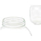 Koekblik Transparant Glas 700 ml (24 Stuks) Met deksel Aanpasbaar