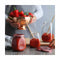 Transparante Glazen Kan Inde Tasty 550 ml Met deksel (12 Stuks)