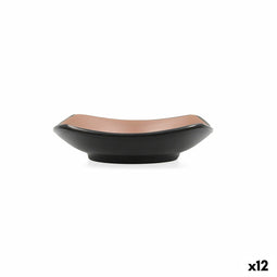 Aperitiefschaaltje Bidasoa Gio Bruin Plastic 13 x 13 cm 12 Stuks