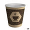 Glazenset Algon Karton Wegwerp Koffie 10 Stuks (100 Onderdelen)