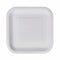 Bordenset Algon Wegwerp Wit Karton Vierkant 23 cm (10 Stuks)