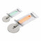 Pizzasnijder Roestvrij staal 20 x 7,5 cm 0,8 mm (36 Stuks)