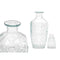 Glazen fles Drank Sterren Transparant 900 ml (12 Stuks)