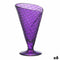 Glas voor ijs en milkshakes Gelato Paars Glas 210 ml (6 Stuks)