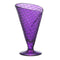 Glas voor ijs en milkshakes Gelato Paars Glas 210 ml (6 Stuks)