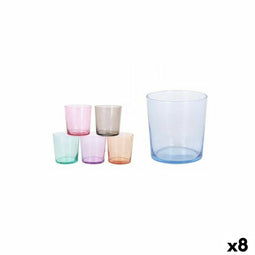 Glazenset LAV Multicolour 345 ml 6 Onderdelen (8 Stuks)