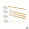 Sushi-set Wit Keramisch (12 Stuks)