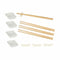Sushi-set Wit Keramisch (12 Stuks)