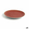 Eetbord Ariane Terra Rood Keramisch Ø 21 cm (12 Stuks)