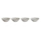 Kommenset DKD Home Decor Wit Porselein 17 x 17 x 7 cm