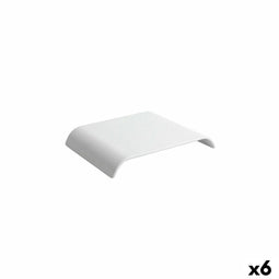 Snackdienblad Viejo Valle Continental Wit 17,6 x 16,2 x 3 cm (6 Stuks)