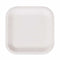 Bordenset Algon Wegwerp Wit Karton Vierkant 26 cm (15 Stuks)