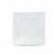 Set van herbruikbare borden Algon Wit Plastic 23 x 23 x 2 cm (24 Stuks)