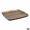 Schotel Viejo Valle Goji Melamine Zwart Vierkant 27 x 27 x 2,5 cm (6 Stuks)