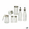 Condiment container set Zilverkleurig Metaal (12 Stuks)