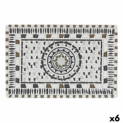 Diep bord La Mediterránea Barroc Rechthoekig 30 x 20 x 2,5 cm (6 Stuks) (30 x 20 cm)