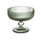 Glas voor ijs en milkshakes Strepen Groen Glas 310 ml (6 Stuks)