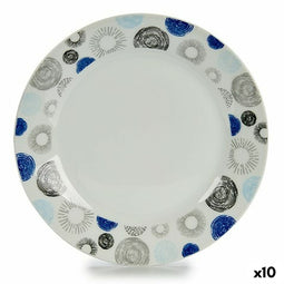 Dessertgerecht Cirkels Porselein 19 x 2 x 19 cm (10 Stuks)