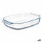 Serveerschaal Vivalto T3-20 Transparant Borosilicaatglas 2 L 30,2 x 6 x 19,6 cm Met handvatten (1...