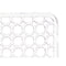 Mat Wastafel Transparant Plastic 28 x 0,1 x 28 cm (12 Stuks)
