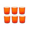Glazenset Bistro Rood Glas 380 ml (4 Stuks)