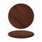 Dienblad Viejo Valle Iroko Cirkelvormig ø 32 x 1,8 cm (2 Stuks)