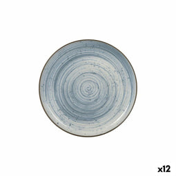 Snackdienblad La Mediterránea Swirl Rond Ø 25 x 2,6 cm (12 Stuks)