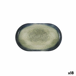 Snackdienblad La Mediterránea Olaf Ovalen 25 x 15 x 2,2 cm (18 Stuks)