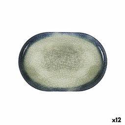 Snackdienblad La Mediterránea Olaf Ovalen 30 x 20 x 2,5 cm (12 Stuks)