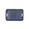 Ontbijtdienblad Quid Habitat Blauw Plastic 33 x 23 x 4 cm Met handvatten Denim (12 Stuks)