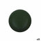 Eetbord Alfares Donkergroen ø 33 x 2 cm Mat (12 Stuks)