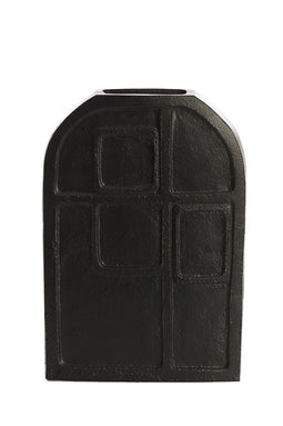 Light&living Vaas deco 21x5,5x31 cm BELANGA mat zwart