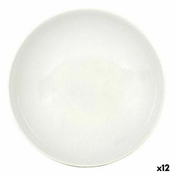 Diep bord La Mediterránea 44827 Ivoor (12 Stuks)