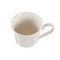 Set van 4 mokken DKD Home Decor Natuurlijk Porselein Wit 350 ml