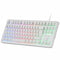 Toetsenbord en muis Mars Gaming MCPRGB3WES Wit