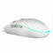 Toetsenbord en muis Mars Gaming MCPRGB3WES Wit