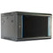 Wandrek Rack 2LAN AR1906U600X450M1 Zwart